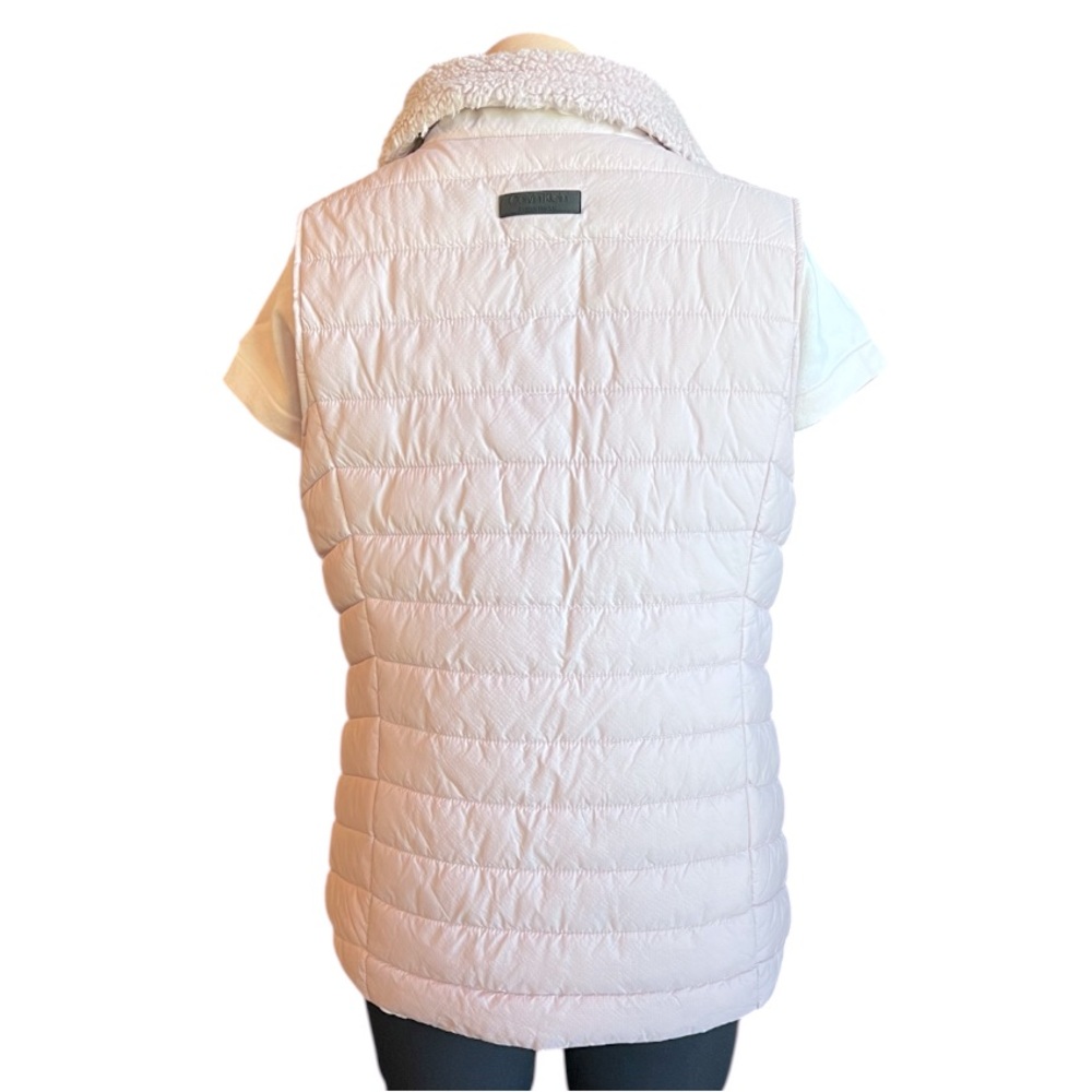 Calvin Klein Performance Rose Blush Color Quilted Vest Size Medium - Picture 3 of 8